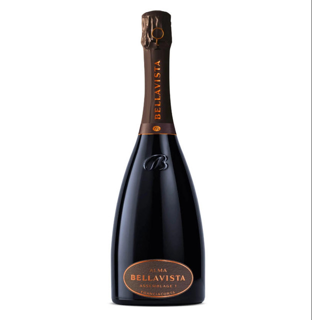 [1000] Bellavista-Alma Assemblage 2 Franciacorta DOCG Extra Brut 750ml 12,5%  Vol 棕箱橘字