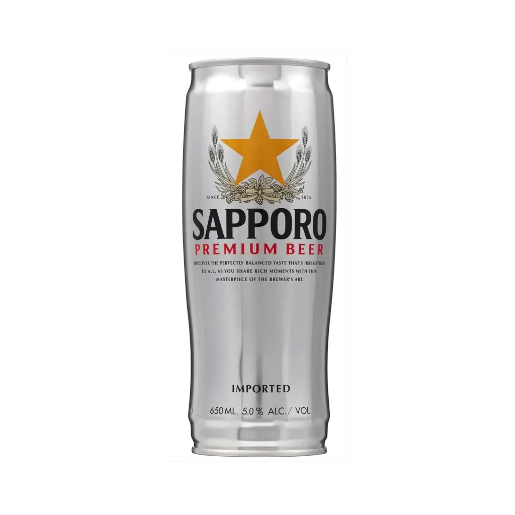 [2002] BIRRA Sapporo LAGER  650ml札幌啤酒/拉格
（4.8%VOL)