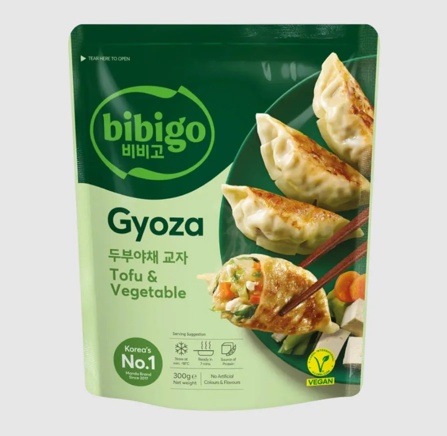 [C5015] BIBIGO GYOZA TOFU & VEGETABLE 600G豆腐蔬菜饺子