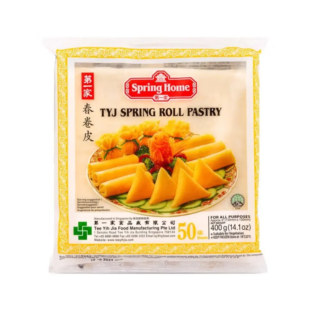 [C5018] SFOGLIA PER INVOLTINI M 中号春卷皮 (150mm) 50pz al pacco