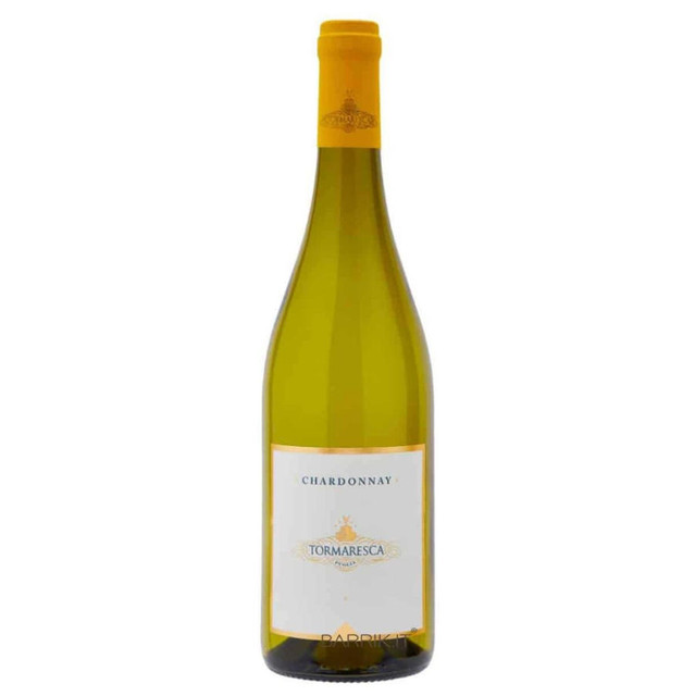Chardonnay-Tomaresca 375ML 12.5% Vol MEZZA BOTTIGLIA 小瓶-浅黄箱