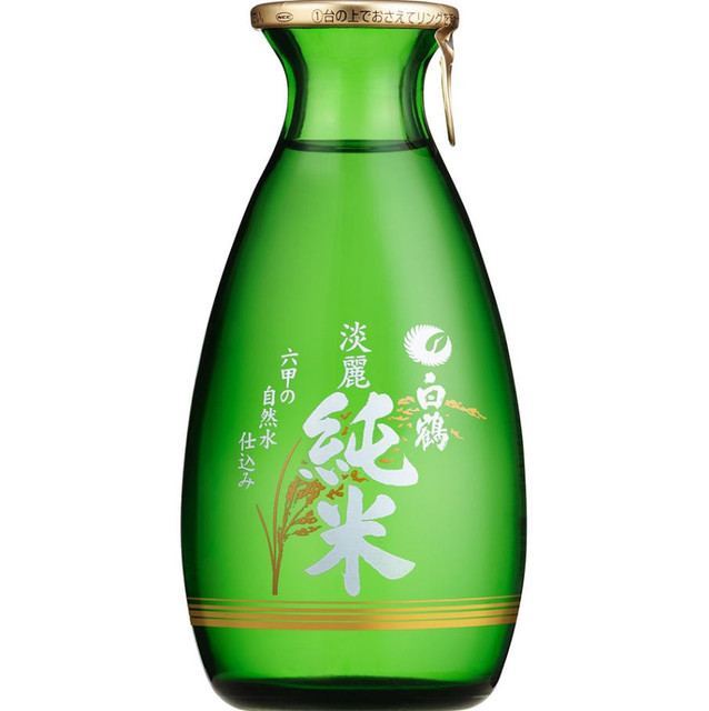 HAKUTSURU TANREI JUNMAISHU 白鹤淡鹿清酒 （绿）180ml 13.5%