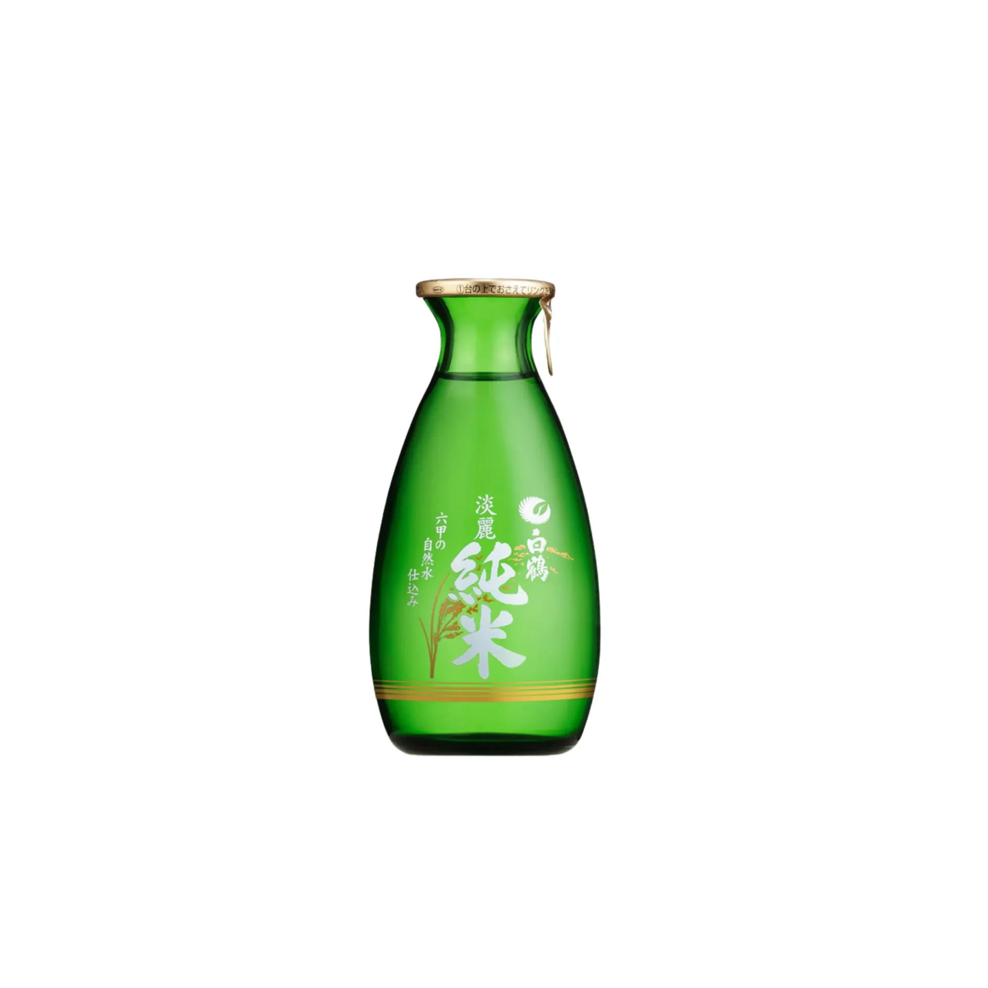 HAKUTSURU TANREI JUNMAISHU 白鹤淡鹿清酒 （绿）180ml 13.5%