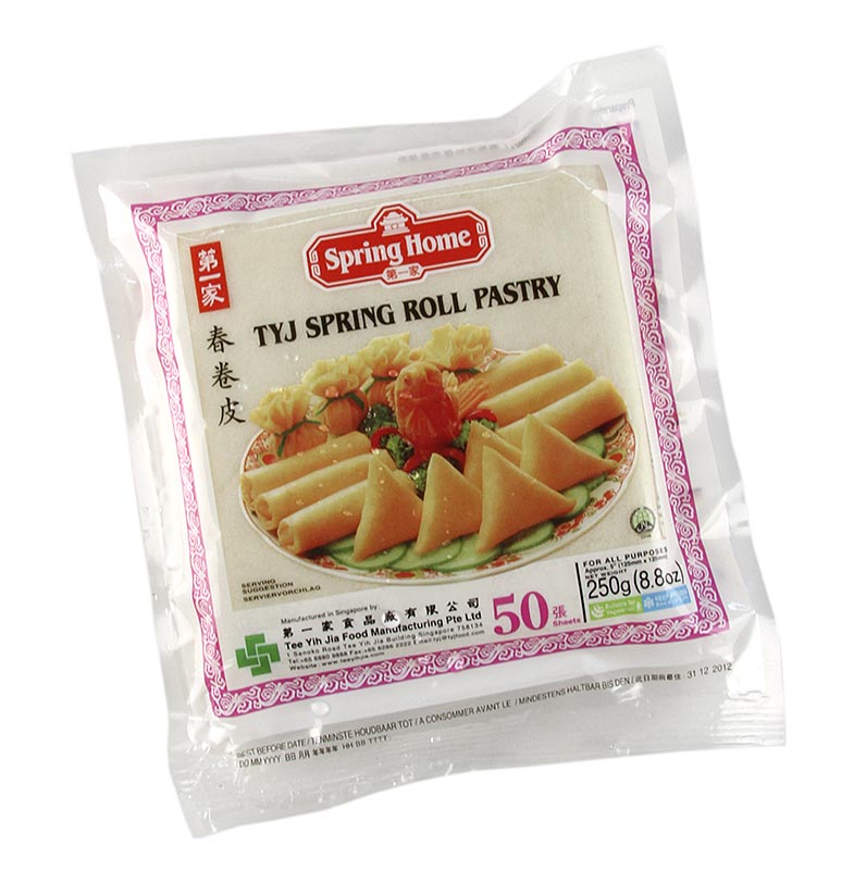 [C5017] SFOGLIA PER INVOLTINI S 小号春卷皮 (125mm)  50pz al pacco