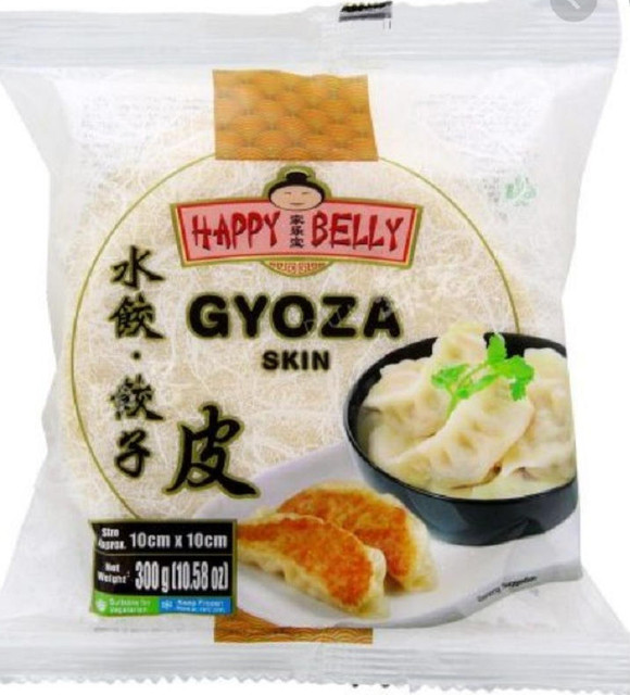 SFOGLIA PER RAVIOLI GYOZA HAPPY BELLY (100mm) 30pz 日式饺子皮