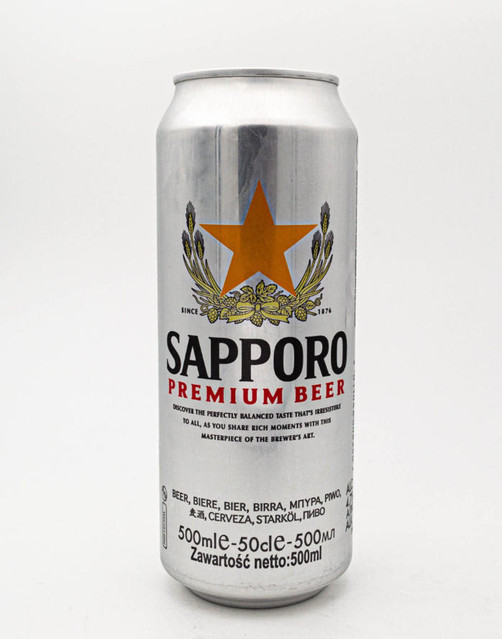 [2001] BIRRA Sapporo LAGER  500ml 札幌啤酒/拉格（4.8%VOL)