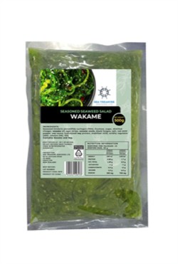 [C6000] Goma Wakame - Frozen Seasoned Seaweed 1kg adc 海藻沙拉