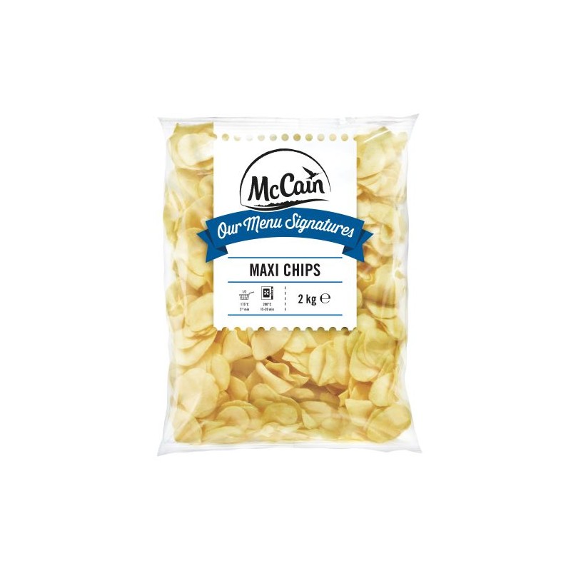 PATATE MAXI CHIPS MCCAIN 2kg 炸土豆片