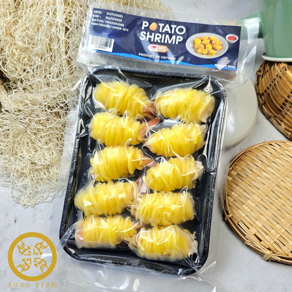[C6009] POTATO SHRIMP 金丝土豆虾 250 G * 20