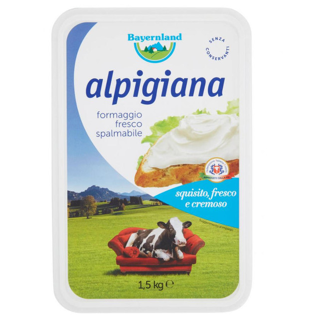 [F8003] FORMAGGIO FRESCO "ALPIGIANA" 1.5 Kg