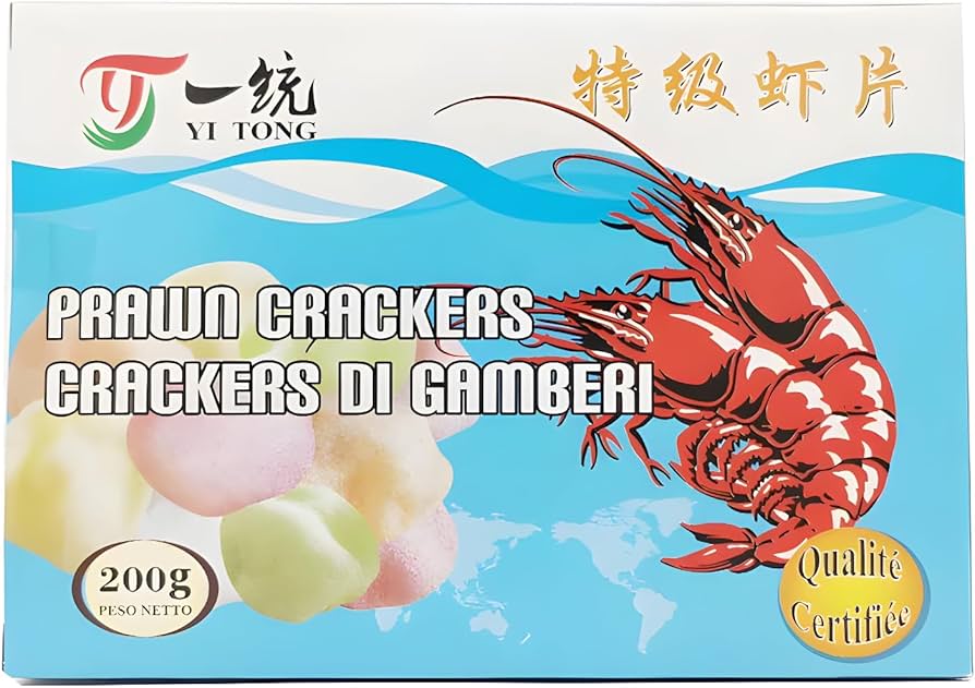 [SC008] CRACKER GUSTO GAMBERO YITONG 200gr*60 特级虾片