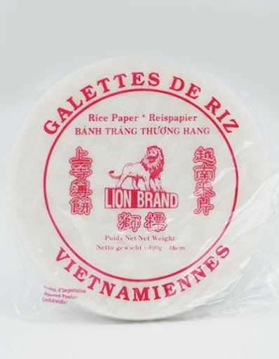 PASTELLA DI RISO VIETNAM 16CM 400G 狮标越南米片