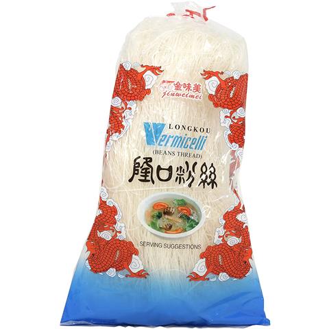[3019] VERMICELLI DI SOIA JINWEIMEI 龙口粉丝500g 大捆