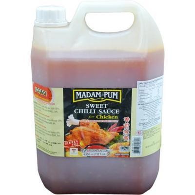SWEET CHILLI SAUCE MADAM PUM 泰国香甜辣鸡酱桶装 4500ML