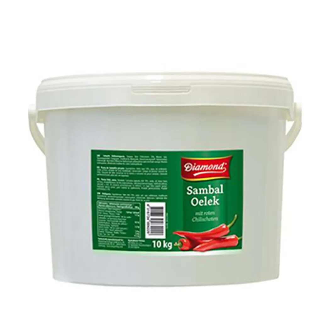 SALSA SAMBAL OELEK
桑巴欧雷辣椒酱 10KG