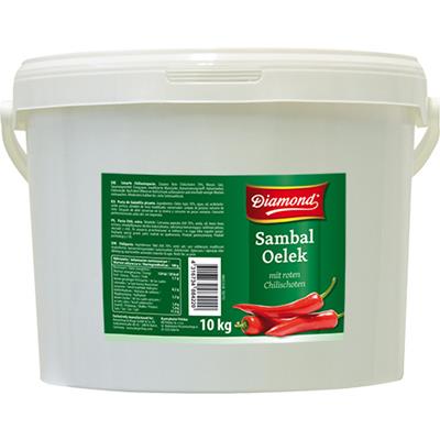 SALSA SAMBAL OELEK 桑巴欧雷辣椒酱 10KG