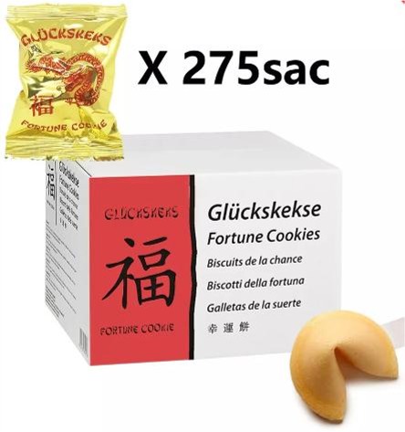 [H5022] BISCOTTI PORTAFORTUNA 幸运曲奇饼 1,65KG