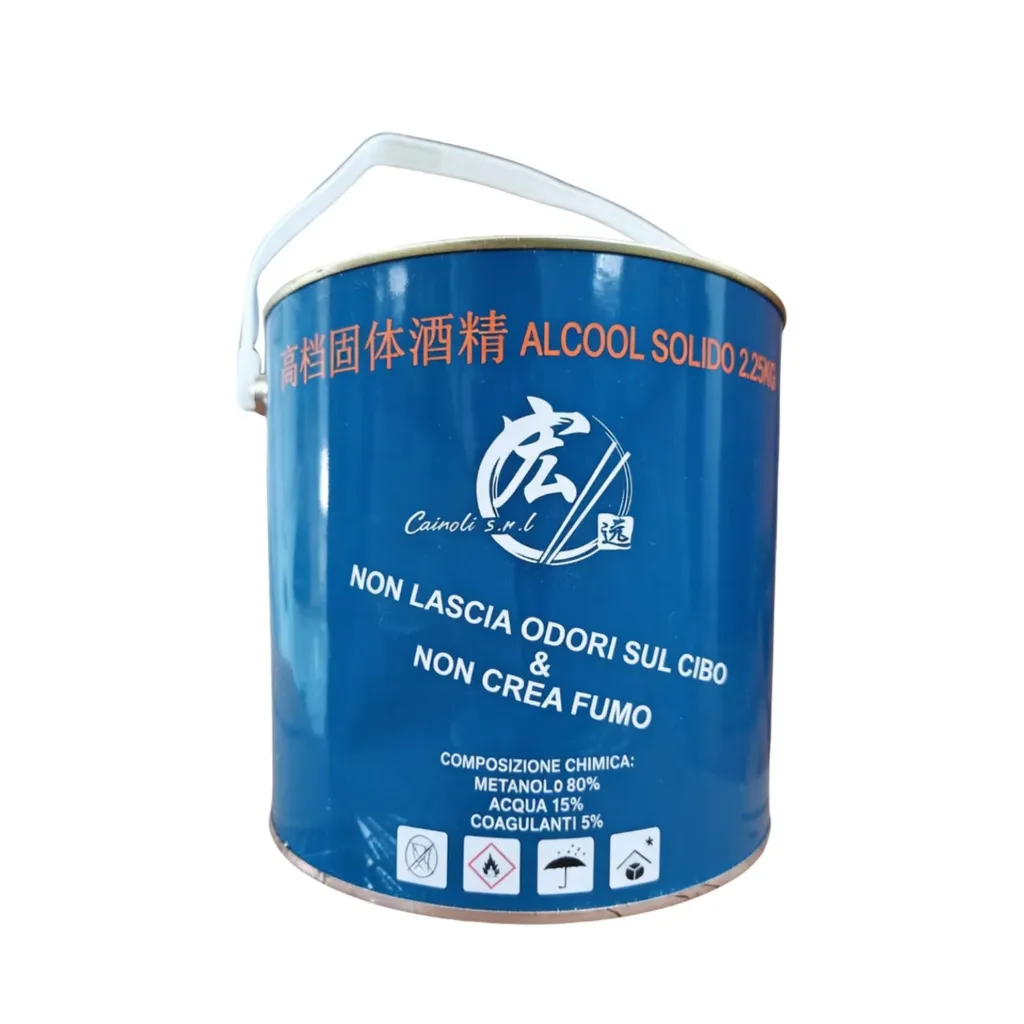 [CN318] ALCOL SOLIDO PER CUCINARE 2.5KG 固体酒精