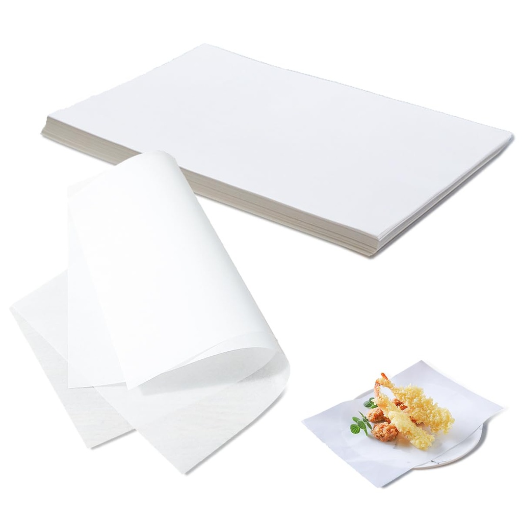 [CN341] CARTA OLEATA 7.5 POLLICE 500PZ 吸油纸