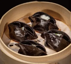[C0053] RAVIOLI DI CALAMARO NERO 1kg MAIEN 墨鱼饺