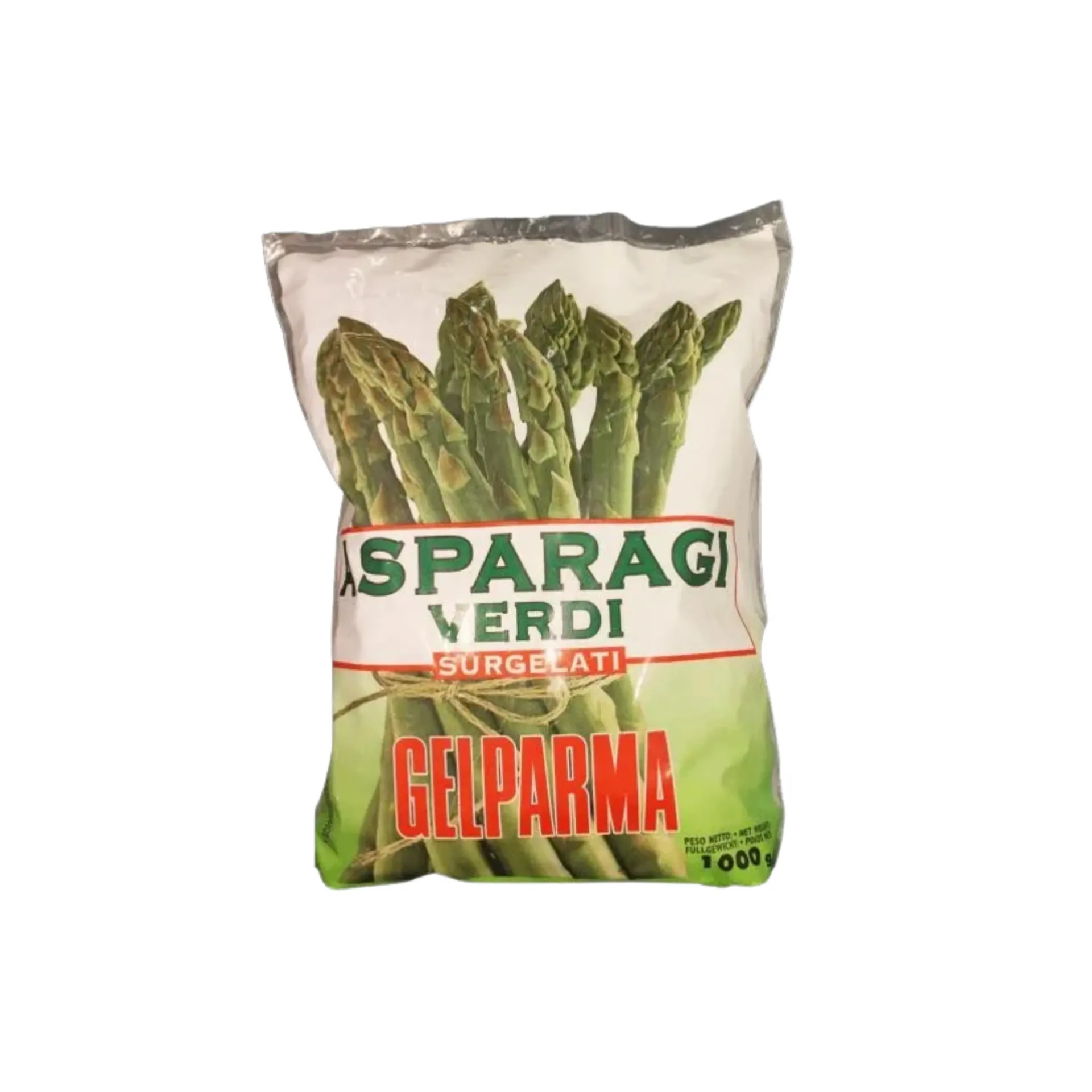 ASPARAGI VERDI PUNTE GELPARMA 1kg 冰冻芦笋
