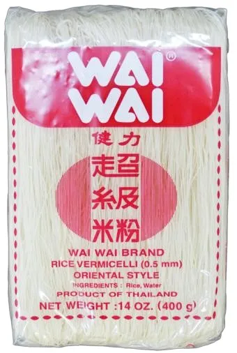 [3039] SPAGHETTI DI RISO WAI WAI(M) 400g * 30 健力米粉 细