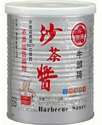 SALSA BARBECUE BULL HEAD 737G 沙茶酱罐装