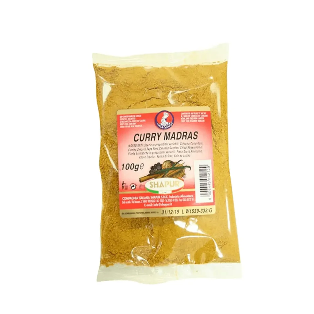CURRY MADRAS IN POLVERE SHAPUR 1kg 咖喱粉