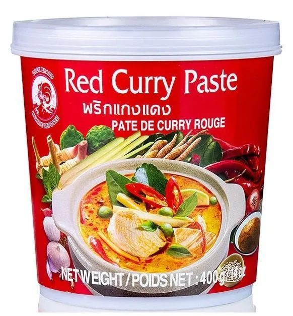 COCK BRAND RED CURRY 400g 红咖喱酱