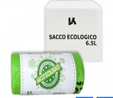 [CN372] LX SACCO BIODEGRADABILE 35x43CM 6.5LT 15PZ 环保垃圾袋