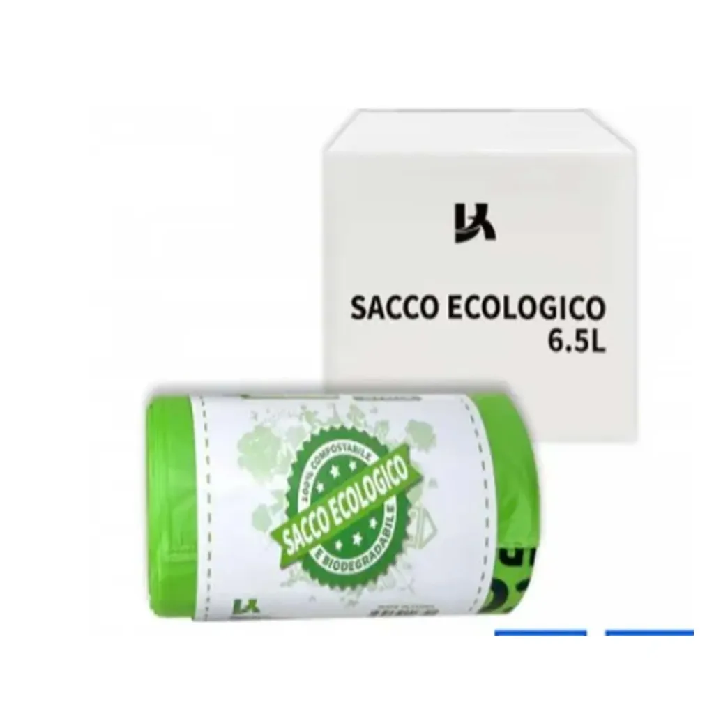 LX SACCO BIODEGRADABILE 35x43CM 6.5LT 15PZ 环保垃圾袋