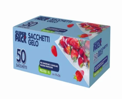 SUPERPACK SACCHI FREEZER 50PZ 19X26CM 保鲜袋