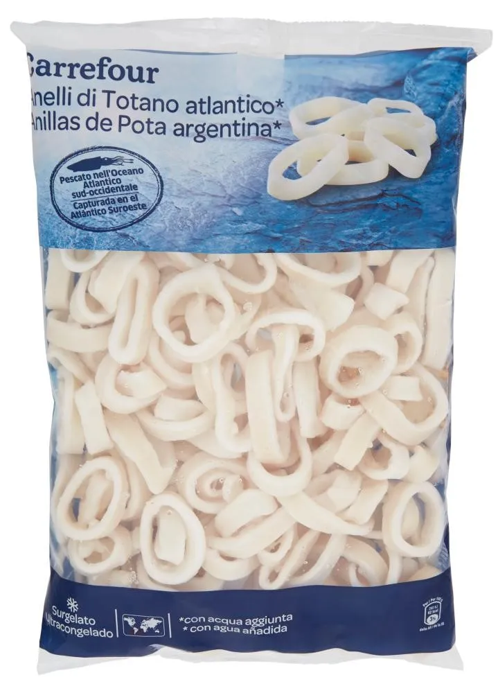 [C3008] ANELLI DI TOTANO ATLANTICO 900g 鱿鱼圈