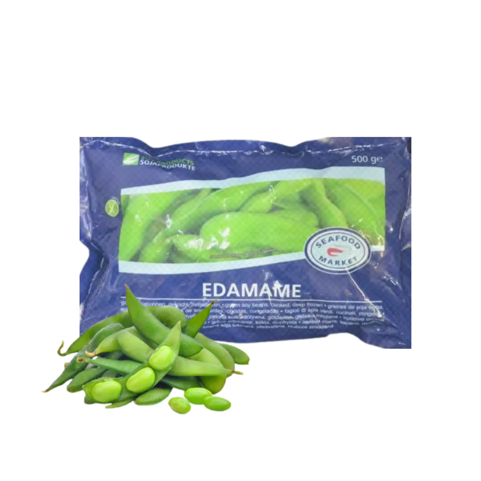 [C6020] EDAMAME CONGELATO SEAFOOD 500g 日本毛豆荚