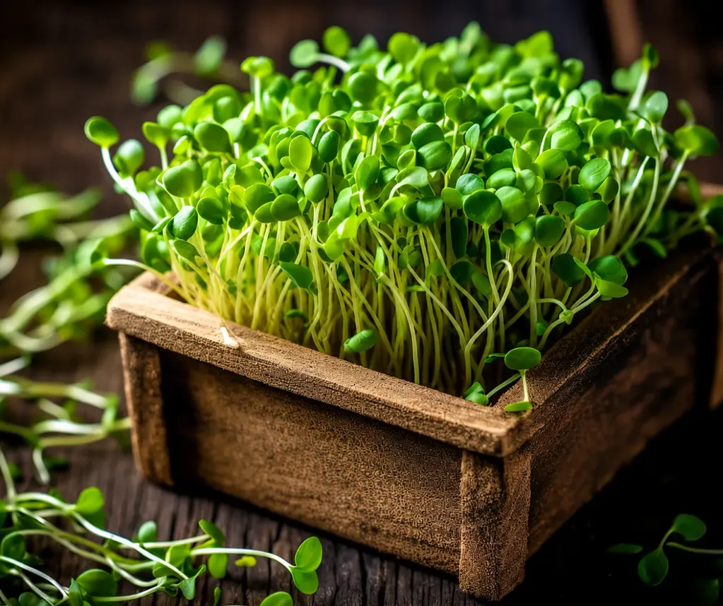[F8039] AFFILLA CRESS 摆盘豌豆苗 PEA TENDRILS