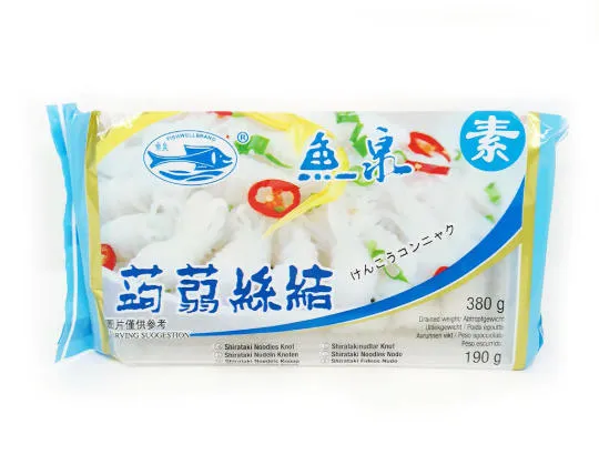 NODO DI KONJAC 380g 鱼泉魔芋丝