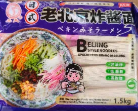 SPAGHETTI DI GRANO DI BEIJING 1.5kg 老北京炸酱面