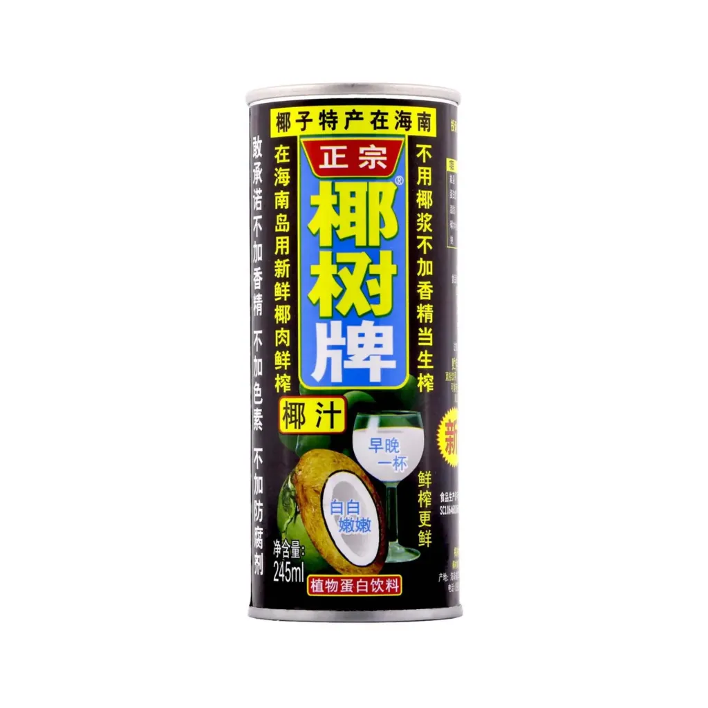 BEVANDA AL COCCO 245ML 椰树牌椰子汁