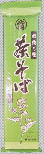 PASTA SOBA TE VERDE 250G 绿茶面干 播州常