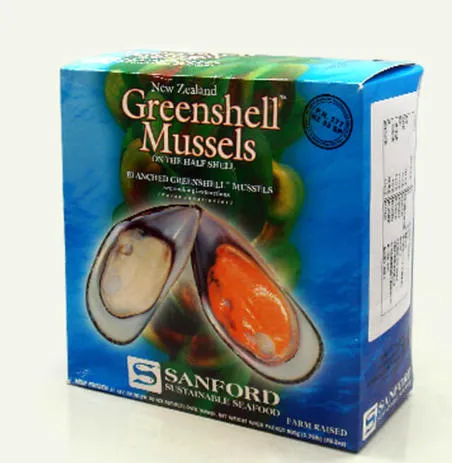 [C3029] COZZE MEZZO GUSCIO VERDE  1KG 新西兰半壳绿淡菜