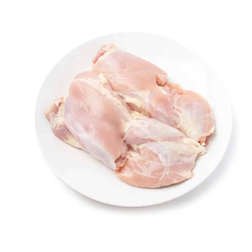 [C2024] Sovracosce di pollo disossate e senza pelle 2*5kg 去皮去骨鸡腿肉