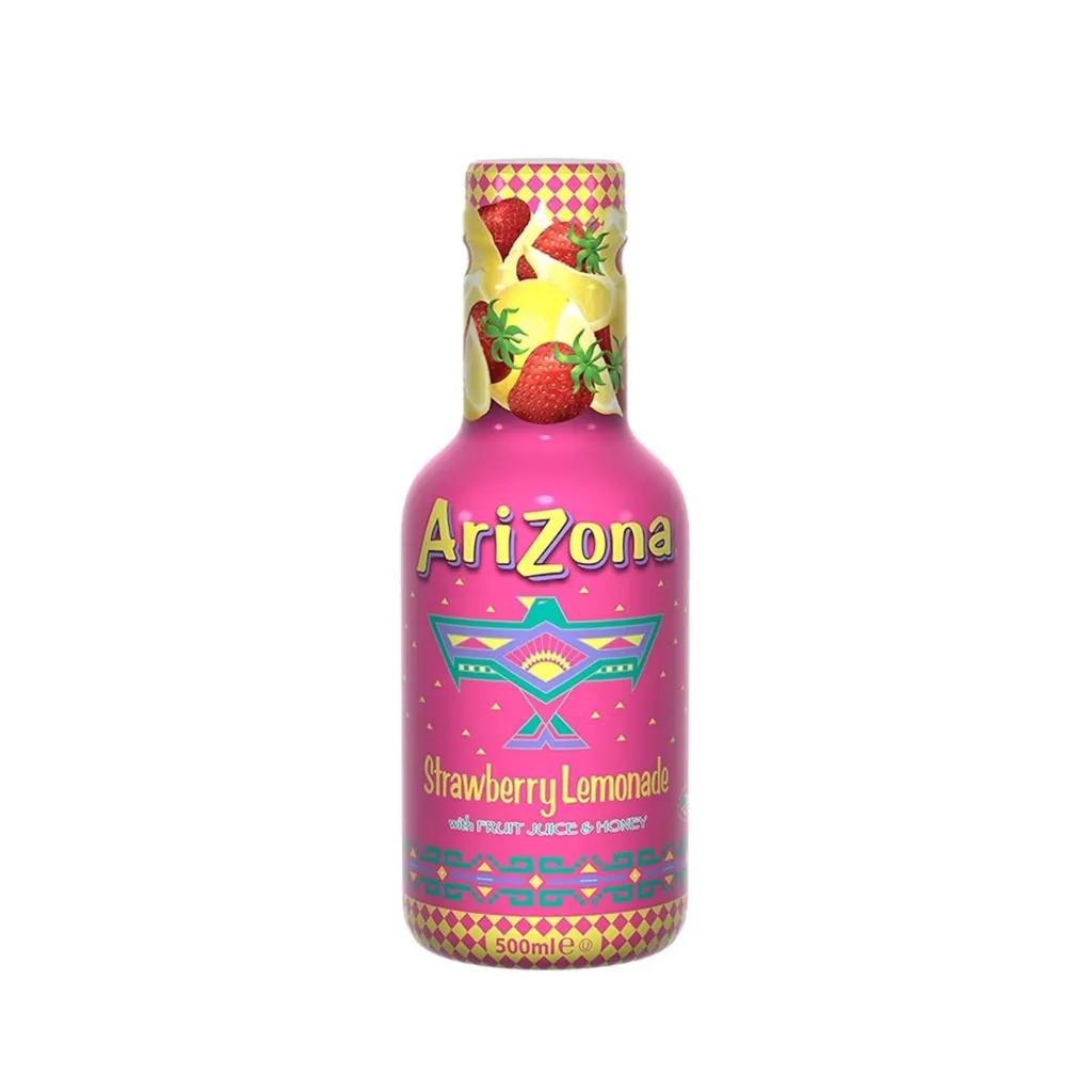ARIZ FRUIT DRINK STRAWBERRY LEMONA 500ML