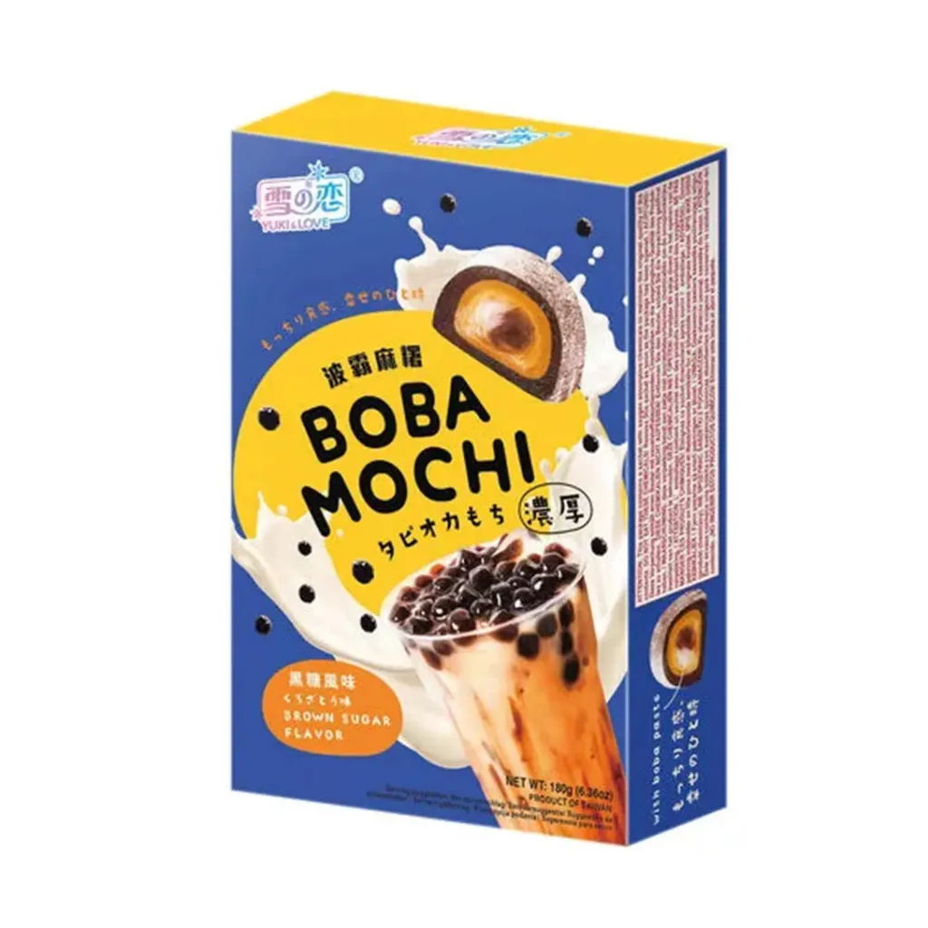 BOBA MOCHI ZUCCHERO BRUNO 180g 黑糖味