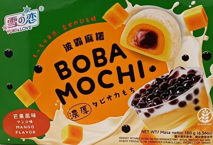 BOBA MOCHI MANGO 180G 芒果味