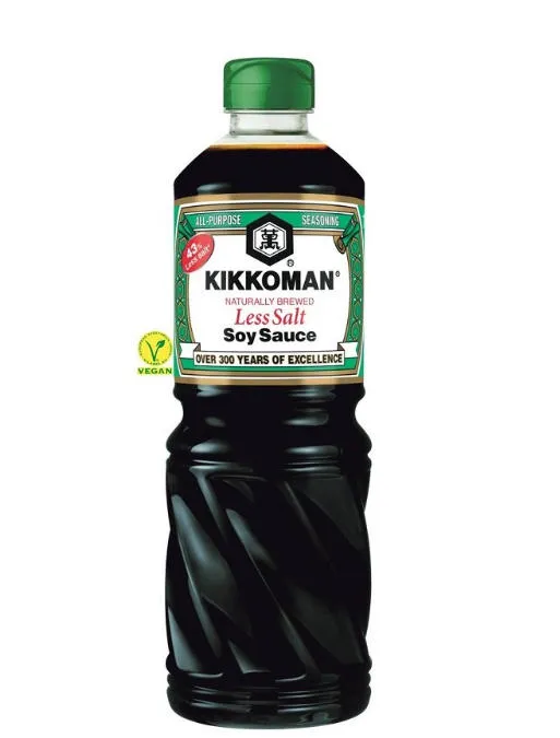 KIKKOMAN LESS SALT SOY SAUCE 976ML 少盐酱油