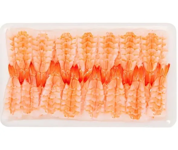 [C3037] SUSHI EBI 3L (8.1-8.5cm）30pz 20*165g 寿司熟甜虾