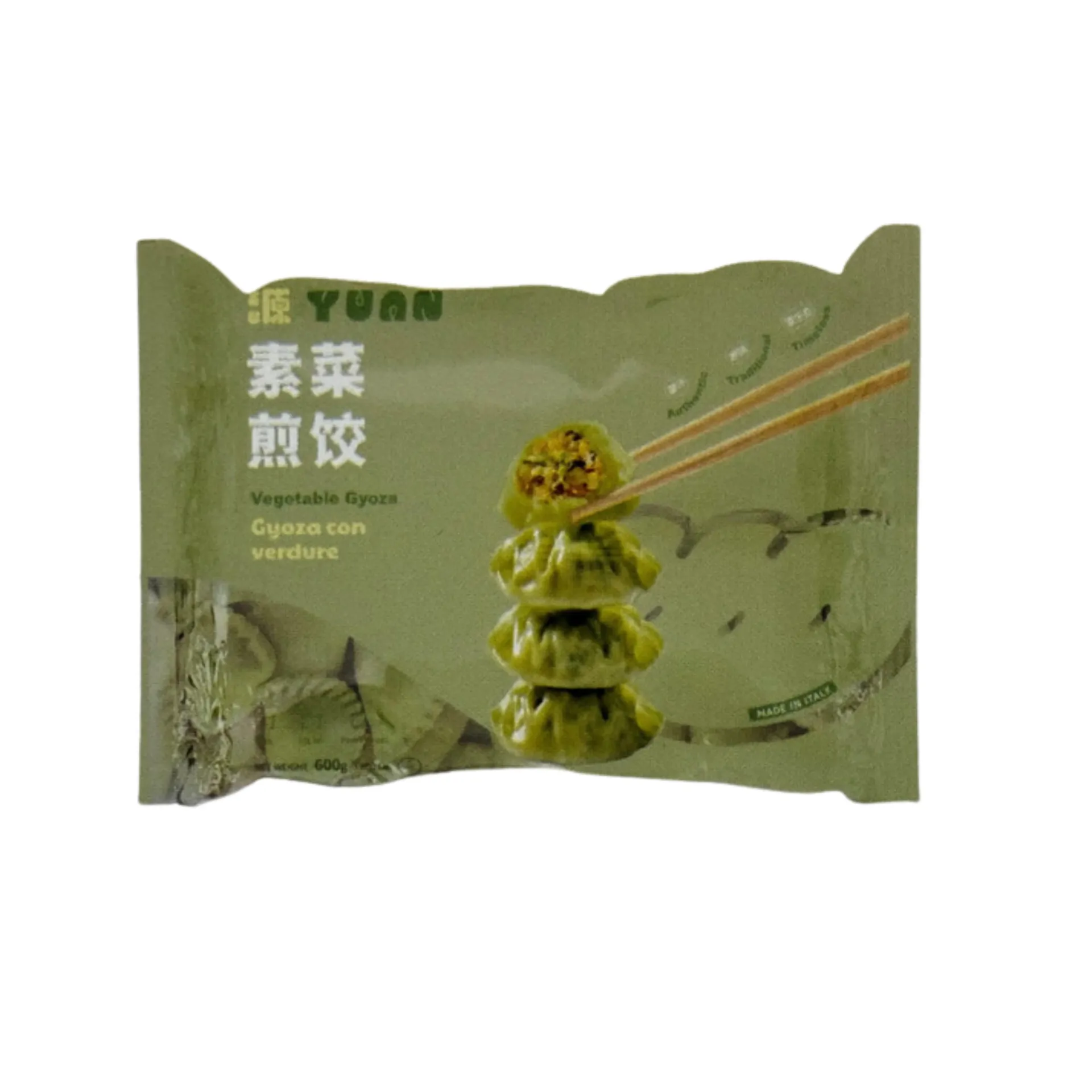 RAVIOLI DI VERDURE LUYUAN 600g 绿源蔬菜饺